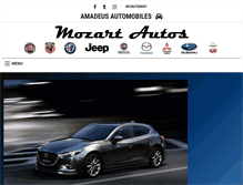 Tablet Screenshot of mozart-autos.com